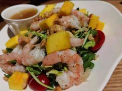 鲜柚芒果沙拉佐冰花酸梅酱-HELLO 27 意面·沙拉·帕尼尼