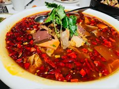 毛血旺-莫干山郡安里度假酒店-桃尖中餐厅
