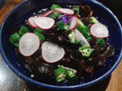 秋葵捞木耳-北京老铺烤鸭(老城根店)