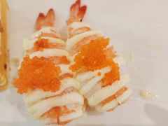 炙烧虾寿司-新一番三文鱼寿司(红城湖店)