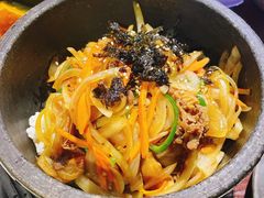 烤牛肉石锅拌饭-青春韩国料理(汽博店)