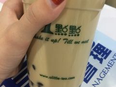 波霸奶绿-1点点(领事馆店)
