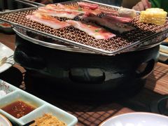 -明洞阿姨·韩式酱蟹烤肉·创意料理(三元桥店)