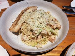 芥末籽奶油慢煎菇扒意大利面-BE BRIGHT KITCHEN(正佳广场店)