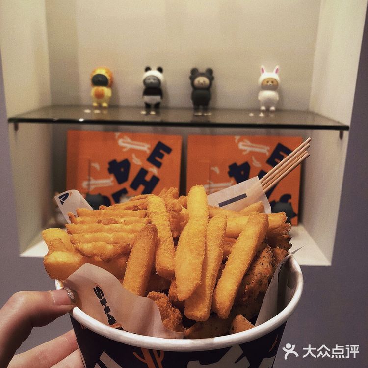 SH4KE薯条专门店潮人潮流小吃