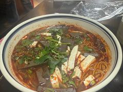 羊血冒饸饹-蓝田九大碗民俗食府(蓝田店)