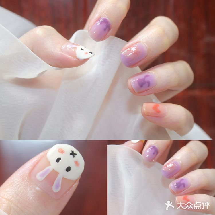 星黛露兔子美甲 | 可可爱爱[调皮]