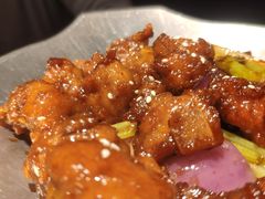 蜜汁蒜香排骨-绿茶餐厅(汇悦大融城店)