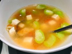 笋干丝瓜番茄汤-虎哥私房菜(馒头山店)