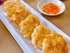 香煎脆虾饼-观山美厨·精致粤菜(西樵店)