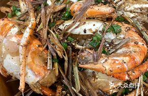 Singapore Pepper Baked Shrimp