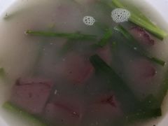 韭菜煮猪红-旭璟酒家·传统粤菜·湘菜(逸景路店)