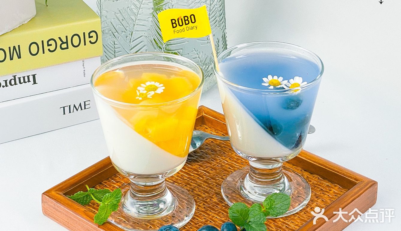 美食日记｜菠萝蓝莓椰奶冻