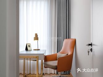 160㎡现代风，高级灰️+暖橙色，打造动静皆宜的舒适家