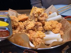 -明洞阿姨·韩式酱蟹烤肉·创意料理(三元桥店)