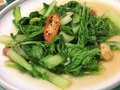 猪油渣炒小白菜-苏先生海鲜渔庄(金桥店)