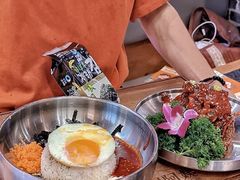 -明洞阿姨·韩式酱蟹烤肉·创意料理(望京1988创始店)