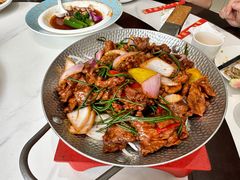 鲜沙葱爆牛柳-上庄晋风庄园(上庄店)