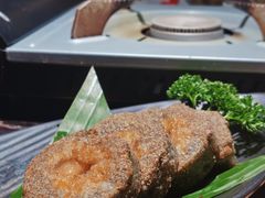 香煎三江黑米粽-老表记广西宵夜螺蛳鸭脚煲(西大店)