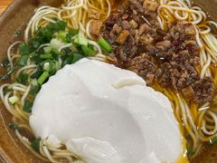 肉沫豆腐花面-袁家豆腐