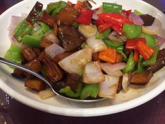 彩椒牛肉粒-杭州雅谷泉山庄酒店-餐厅