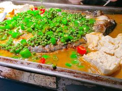 -探鱼·鲜青椒爽麻烤鱼(番禺万达店)