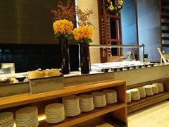 自助取餐区-新发展亚太JW万豪酒店大堂吧