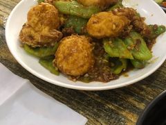 虎皮尖椒荷包蛋-文杰餐馆(南洪时尚风情街店)