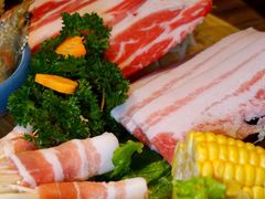 -明洞阿姨·韩式酱蟹烤肉·创意料理(三元桥店)