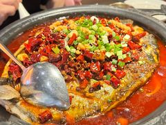 -探鱼·鲜青椒爽麻烤鱼(银泰城店)