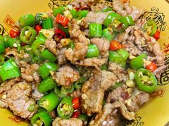 小炒黄牛肉-老师傅餐馆(长沙店)