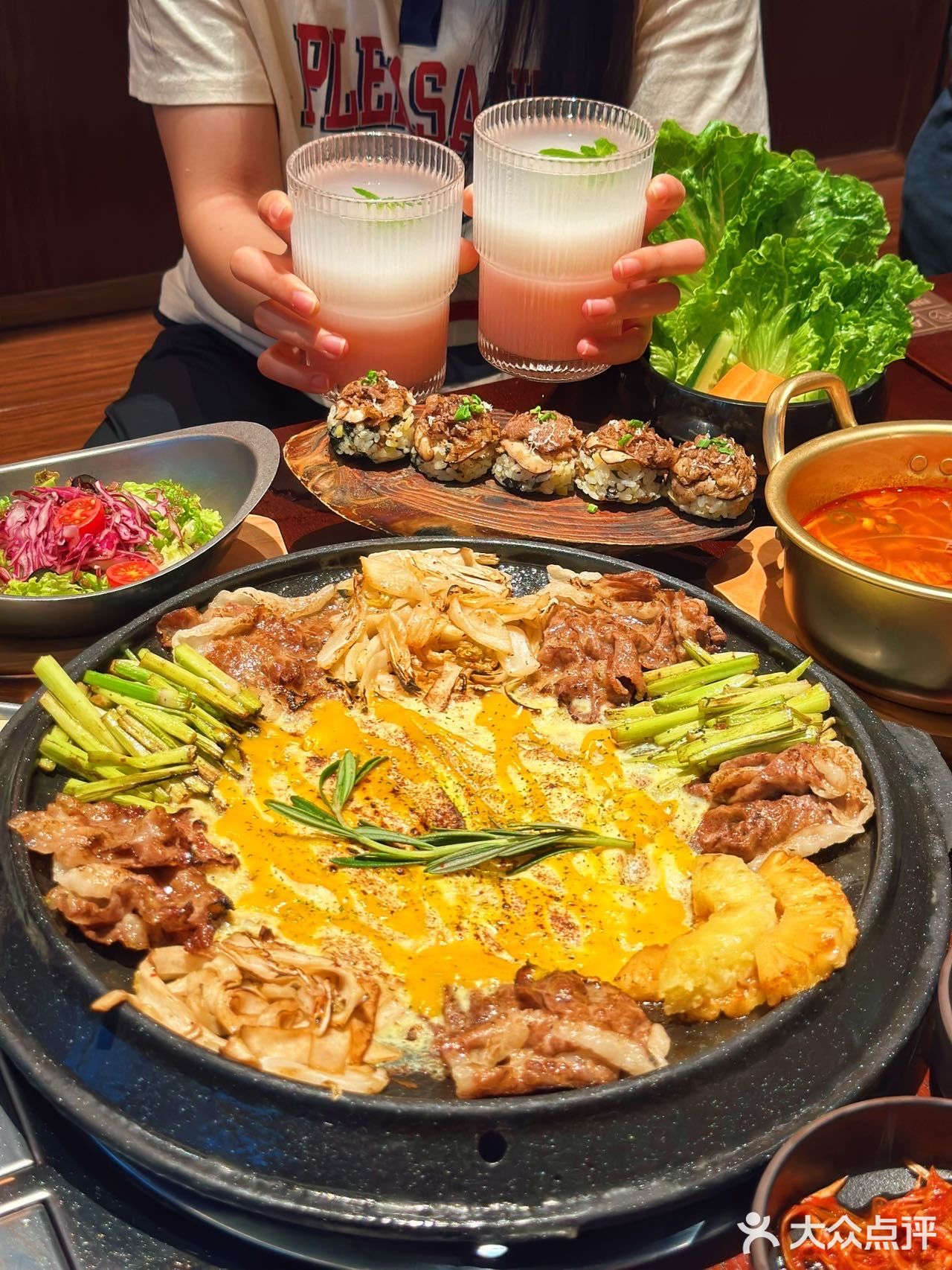 深圳也有韩式锅盖烤肉了❗️新奇又好吃❗️❗️