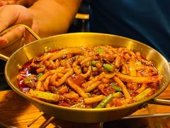 爆辣炒米粉-福苗小骆驼烧烤(大唐不夜城店)