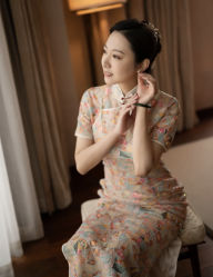 -禾米旗袍妈妈装礼服定制(嘉业国贸店)
