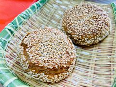 芝麻烧饼-豫石记羊汤(北苑店)