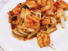 虾仁白菜-京味斋·北京烤鸭(华威桥北工大店)