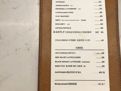 菜单-麻雀咖啡SPARROW COFFEE(十全街店)