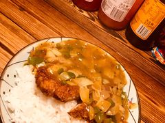 咖喱猪扒饭-食戟