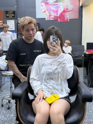 -藤野造型专业烫染接发