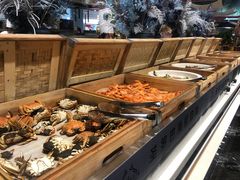 自助取餐区-圣罗巴海鲜自助(黑金店)