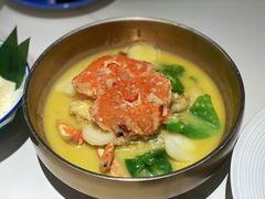 奶香蒜泥年糕炒蟹-蘇小主·创意中国菜(金茂览秀城店)