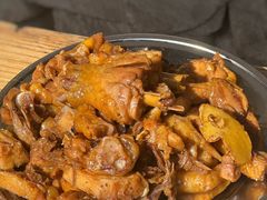 红烧鸡-老鲍农家乐