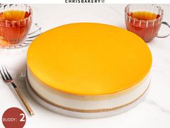 芒柚巴斯克烤芝士-Chrisbakery&Cafe克莉丝烘焙咖啡馆(万科店)