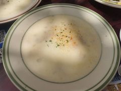 蛤蜊鸡肉奶油汤-玛格萝妮比萨屋(四平店)