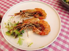 香煎黑椒大红虾-天空花园餐吧·生日·团建(南山店)