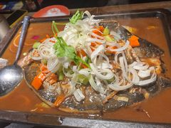 -探鱼·鲜青椒爽麻烤鱼(东城万达广场店)