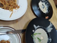 奶油蘑菇汤-吃饼人西餐(南开店)