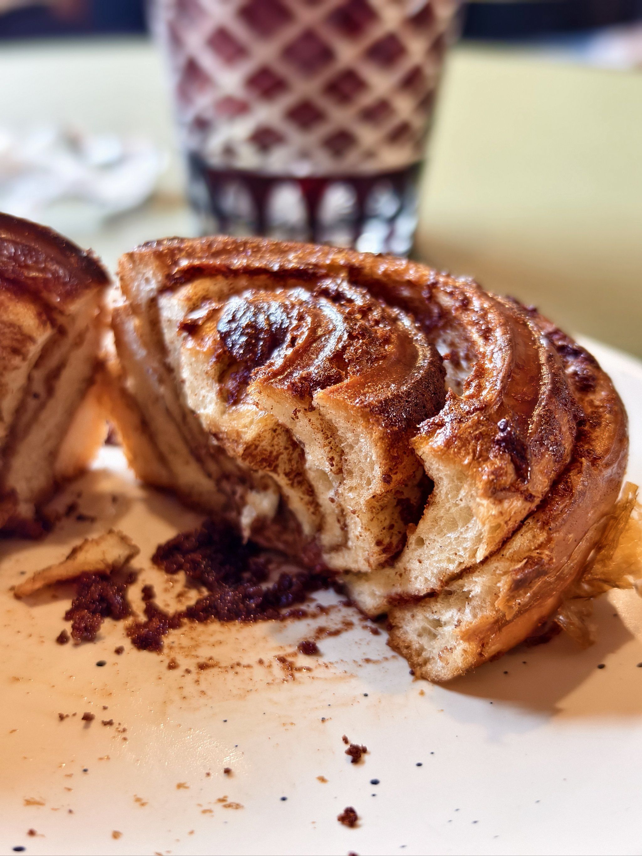 咖啡甜点#甜品治愈一切#面包甜点#肉桂卷#0元玩转这座城#甜品治愈