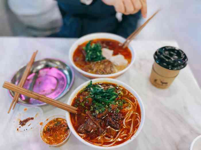 面东东面馆-"[薄荷]环境:在菜市场里 找了好久才找."-大众点评移动版