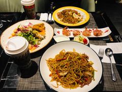 黑椒牛柳丝炒意粉-半秋山西餐厅(巴南万达广场店)